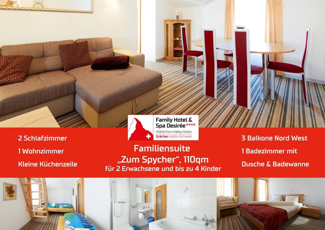 Family Hotel Desiree Grachen Ngoại thất bức ảnh